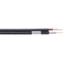 RG59-S-CCS :: Bobina de 305 Metros de Cable Coaxial Tipo CCS Siam&eacute;s con Par de Alimentaci&oacute;n 2 x 20 AWG CCA