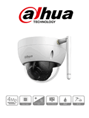 IPC-HDBW1435E-WS-S2 :: C&aacute;mara IP DAHUA tipo Domo WiFi 2 Megapixel (1920 x 1080) 2.8 mm H.265+ DWDR para Exterior IP67 Antiv&aacute;ndalica (IK10)