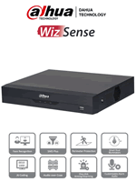 XVR5104HS-I3 ::  DVR DAHUA WizSense 5MP LITE/1080p LITE 4 CH H.265+ Pentahibrida HDCVI/AHD/TVI/CVBS/IP - 2  CH IP Extra o Hasta 6 CH IP Salidas de Video: VGA y HDMI SMD PLUS. 1CH Reconocimiento Facial y Protecci&oacute;n Perimetral