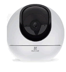 CS-H6 :: C&aacute;mara IP EZVIZ PT Pan&Tilt 3K (5 Megapixel) Lente 4 mm WiFi Doble Banda 2.4 y 5 GHz IR 10 mts. dWDR 3D-DNR P2P Autoseguimiento de Objetos Detecci&oacute;n de Humanos y Mascotas Grabaci&oacute;n en Nube para Interior