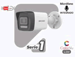 DS-2CD1023G2-LIU ::  C&aacute;mara IP HIKVISION  Bala 2 Megapixel / Lente 2.8 mm / H.265+ /  Dual Light (30 mts IR + 30 mts Luz Blanca) / dWDR / para Exterior IP67 / Micr&oacute;fono Integrado