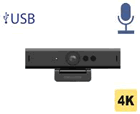 DS-UC8 :: C&aacute;mara Web HIKVISION 8 MP (3840 x 2160) 4K con Autoenfoque / Conexi&oacute;n USB 3.0 / 2 mts. de cable / Micr&oacute;fono Integrado / Gran Angular