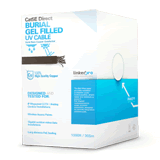 PRO-CAT-5E-GELX :: Bobina de 305 Mts. de Cable UTP Linked PRO Cat 5e para Voz, Datos, Video CCTV Anal&oacute;gico y MegaPixel con Gel para Exterior y BajoTierra Color Exterior Negro