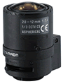 13VG2812AS :: Lente Asf&eacute;rico TAMRON DC Autoiris 1/3" Varifocal de 2.8 a 12 mm