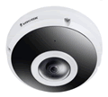 FE9380HV :: C&aacute;mara IP VIVOTEK Fisheye Domo Fijo 5 Megapixel 1.16  mm LED&acute;s IR hasta 10 mts. para Exterior IP66 Antivand&aacute;lica IK10 WDR PRO Ranura Slot MicroSD
